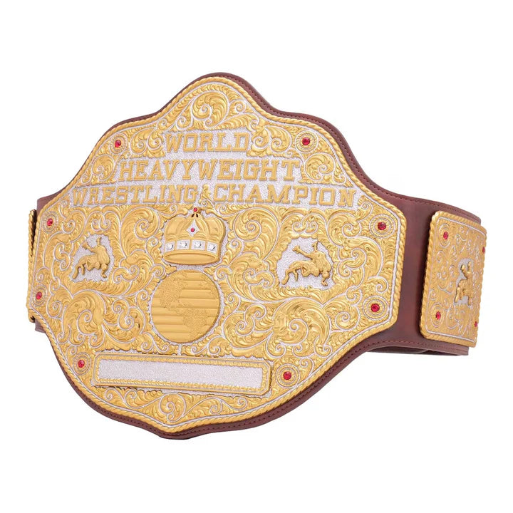 Big Gold Heavyweight Championship Replica Title Belt