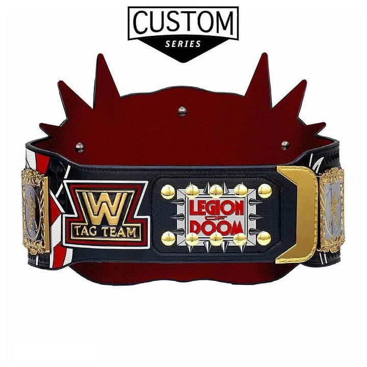 The Legion Of Doom aka the Road WARRIORS Custom Series Tag team Title belt