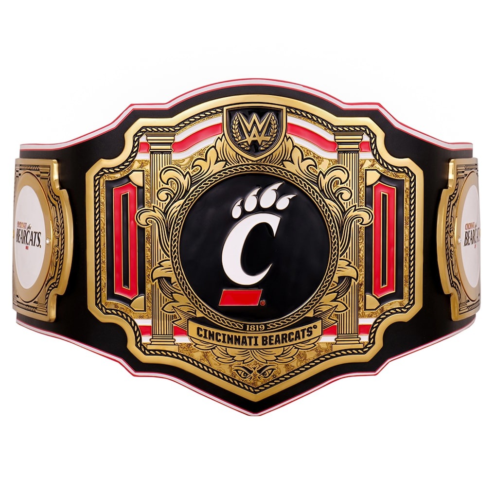 Cincinnati Bearcats WWE Legacy Title Belt Champions Forge