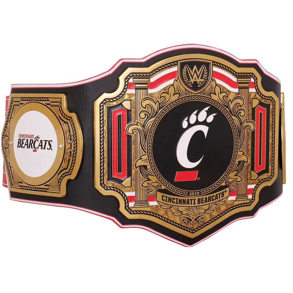 Cincinnati Bearcats WWE Legacy Title Belt Champions Forge