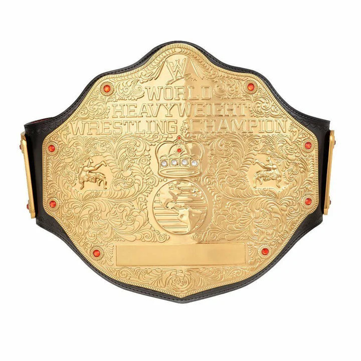 Classic Big Gold wrestling belt replica