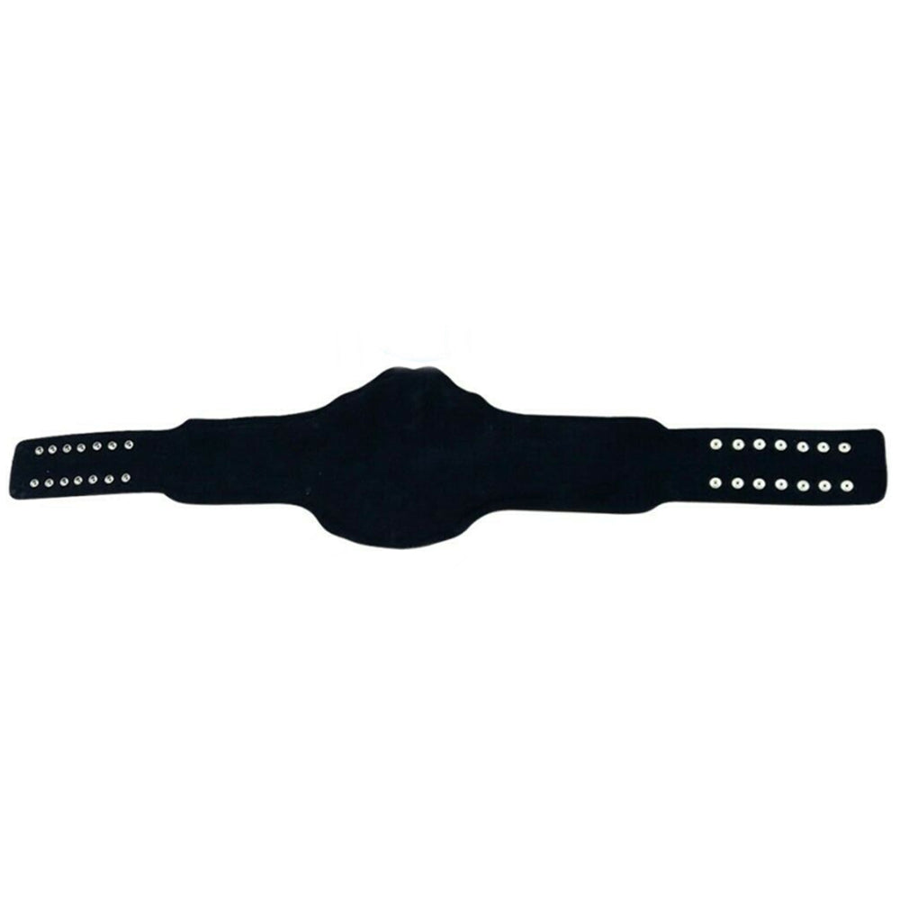 Black strap for classic UFC title belt for sale from Champions Forge with adjustable snaps