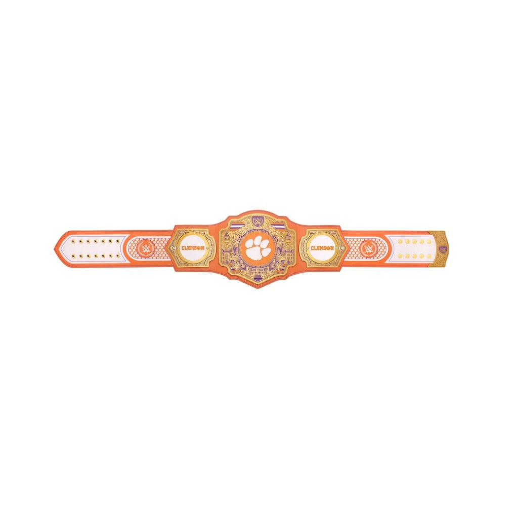 Clemson Tigers WWE Legacy Title Belt Champions Forge