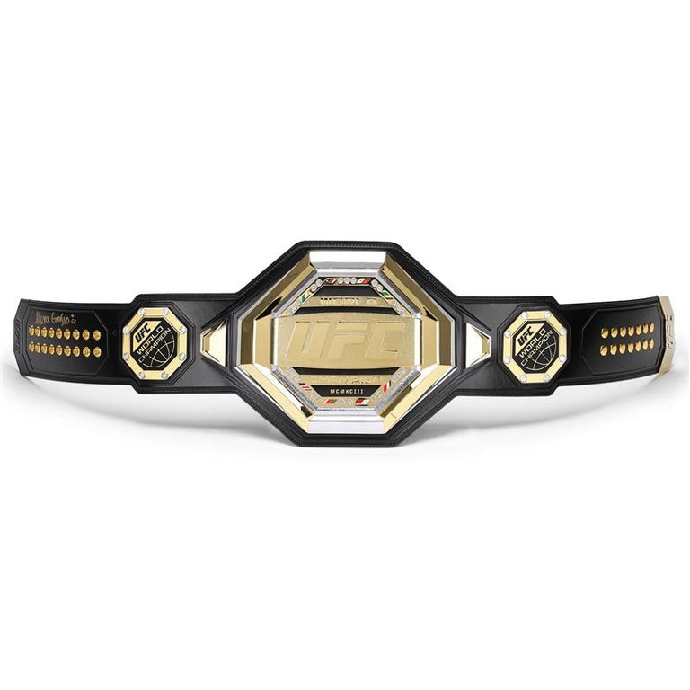 Alexa Grasso Signed UFC Desktop Championship Belt Champions Forge