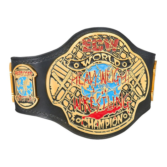 ECW World Heavyweight Championship Belt Replica – Hardcore Wrestling Title Collectible