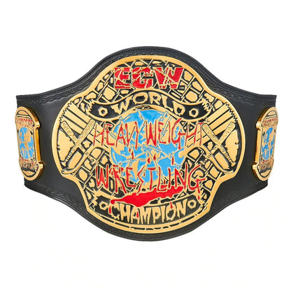 ECW World Heavyweight Championship Belt Replica – Hardcore Wrestling Title Collectible