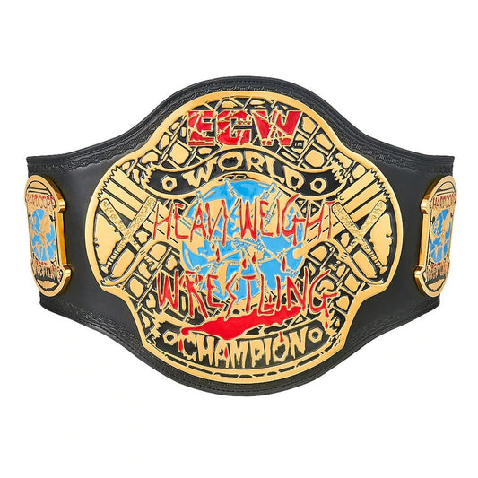 ECW World Heavyweight Championship Belt Replica – Hardcore Wrestling Title Collectible