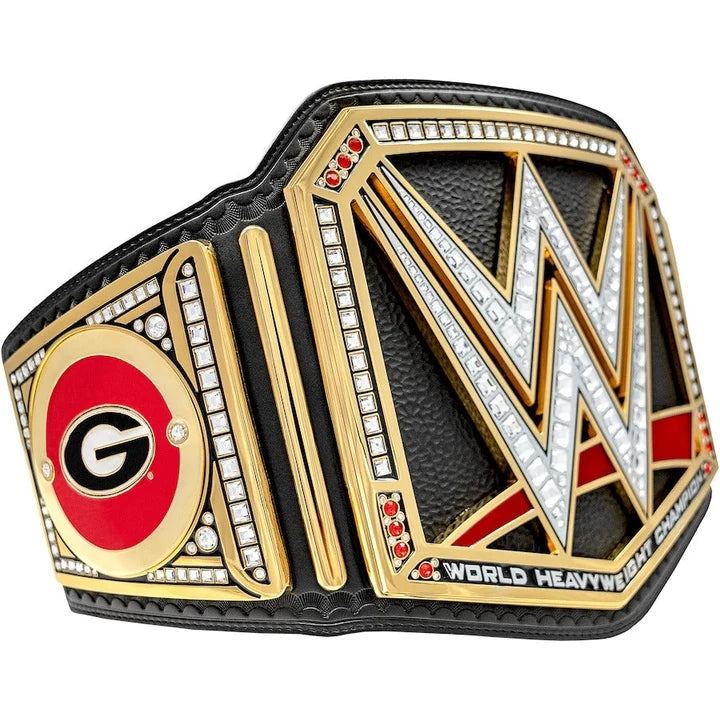Georgia Bulldogs WWE Championship Replica Title Belt