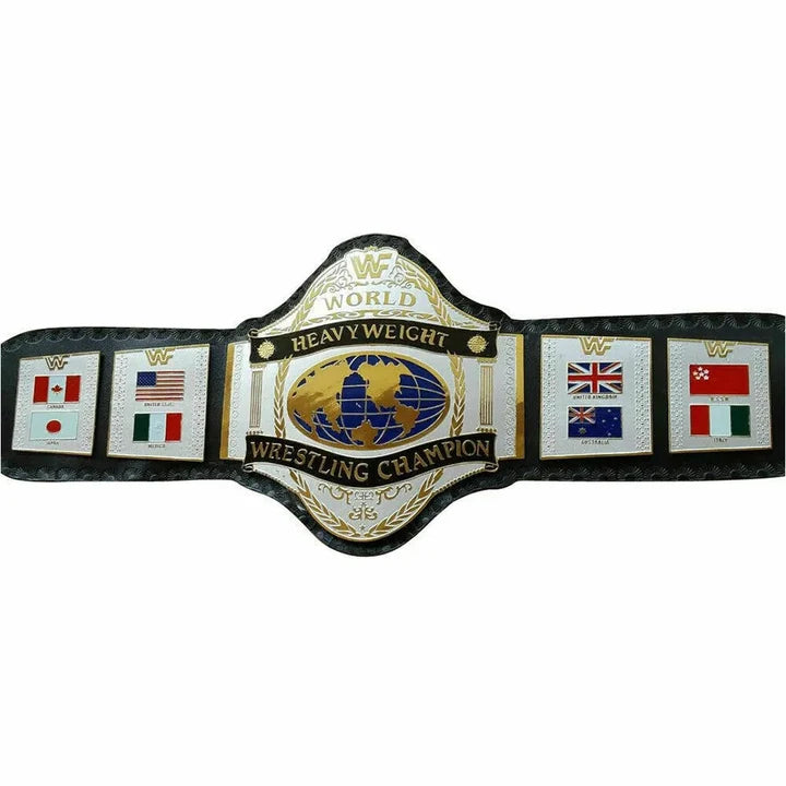 WWF HULK HOGAN 86 WORLD HEAVYWEIGHT WRESTLING CHAMPIONSHIP BELT REPLICA