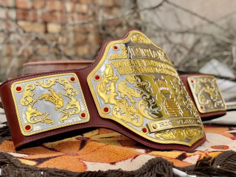 Nwa Big Gold Heavyweight championship Belt