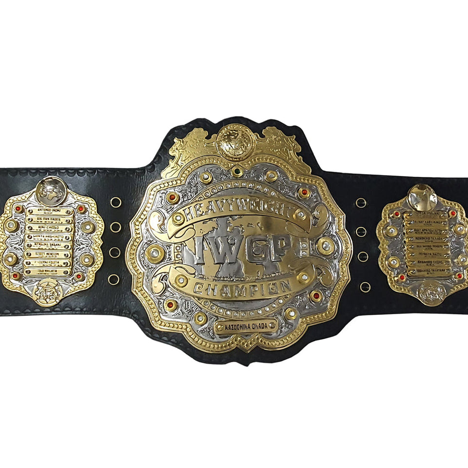 IWGP Heavyweight Championship Replica Belt by Champions Forge Belt