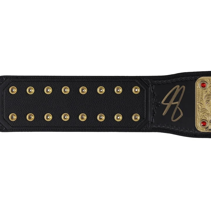 John Cena Autographed World Heavyweight Championship Replica Title Belt