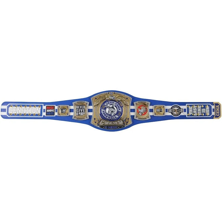 John Cena WWE Autographed 2025 Farewell Tour Indianapolis Replica Title Belt - Limited Edition of 25