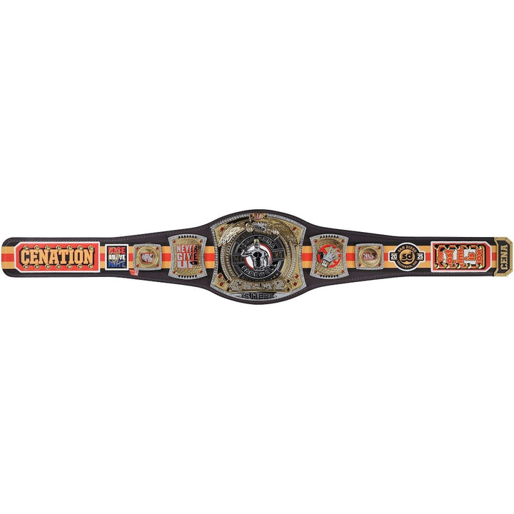 John Cena WWE Autographed Farewell Tour 2025 San Diego Replica Title Belt