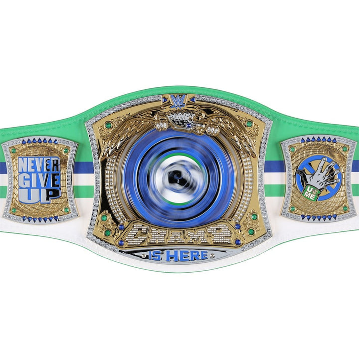 John Cena WWE Autographed Farewell Tour 2025 Dallas Replica Title Belt
