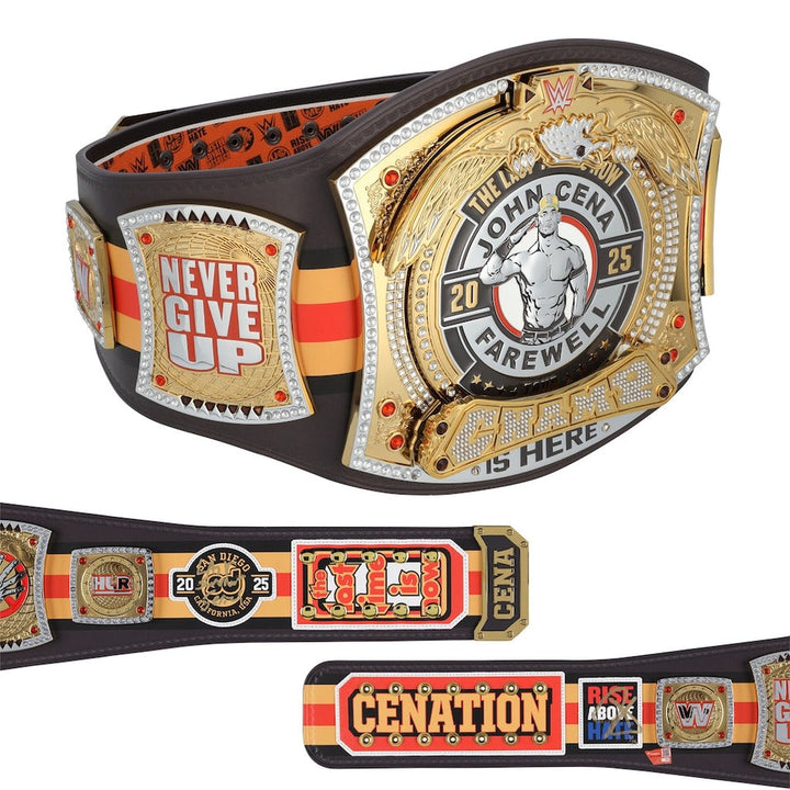 John Cena Farewell Tour 2025 San Diego Replica Championship Belt – Last Survivor Series Edition