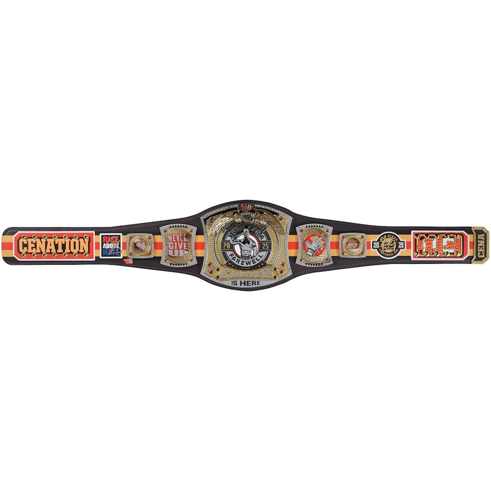 John Cena Farewell Tour 2025 San Diego Replica Championship Belt – Last Survivor Series Edition