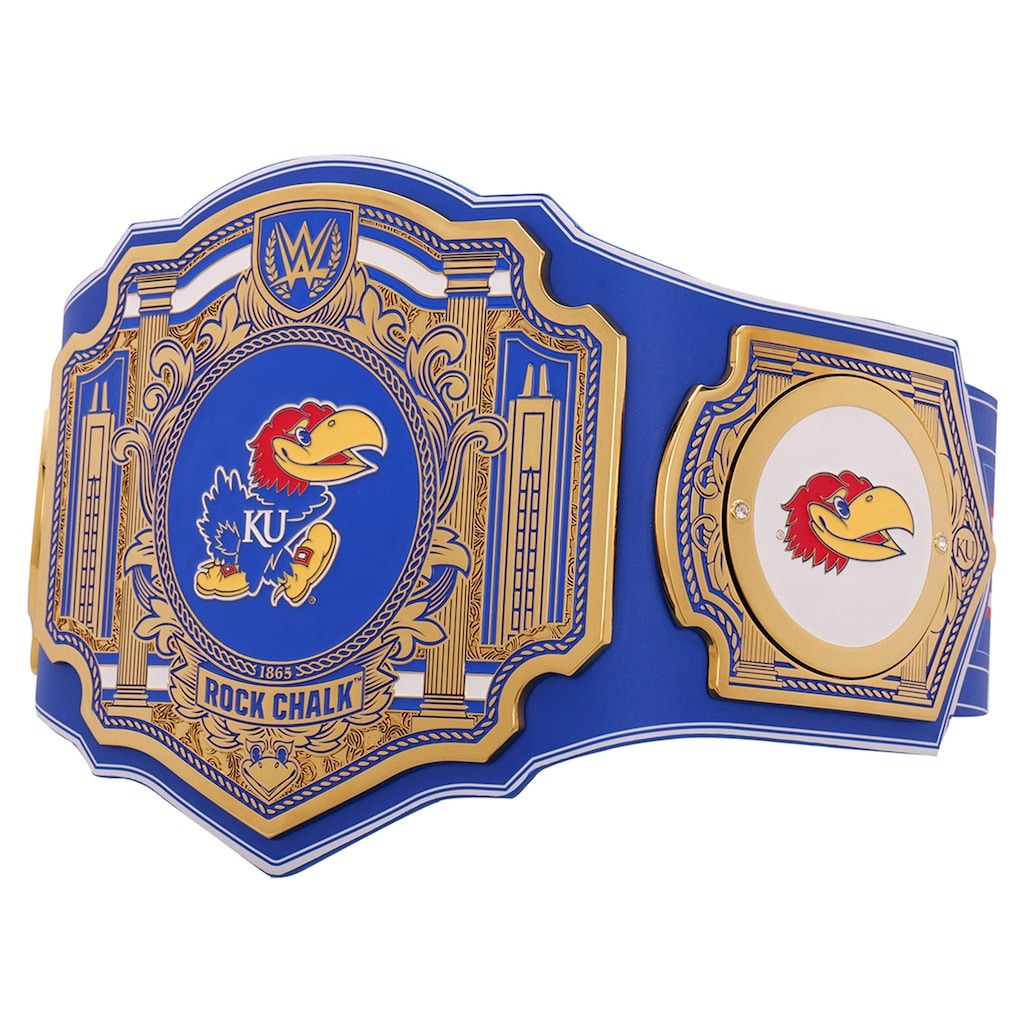 Kansas Jayhawks WWE Legacy Title Belt Champions Forge