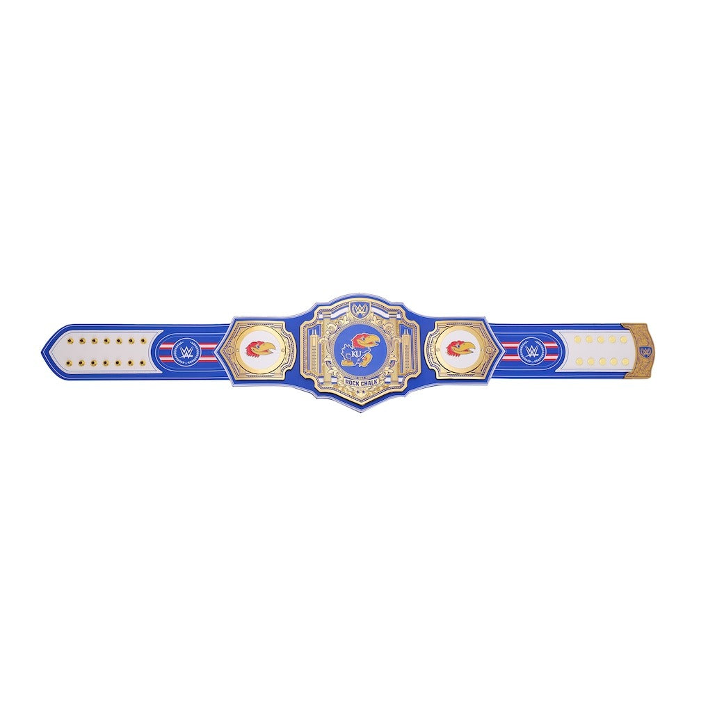Kansas Jayhawks WWE Legacy Title Belt Champions Forge