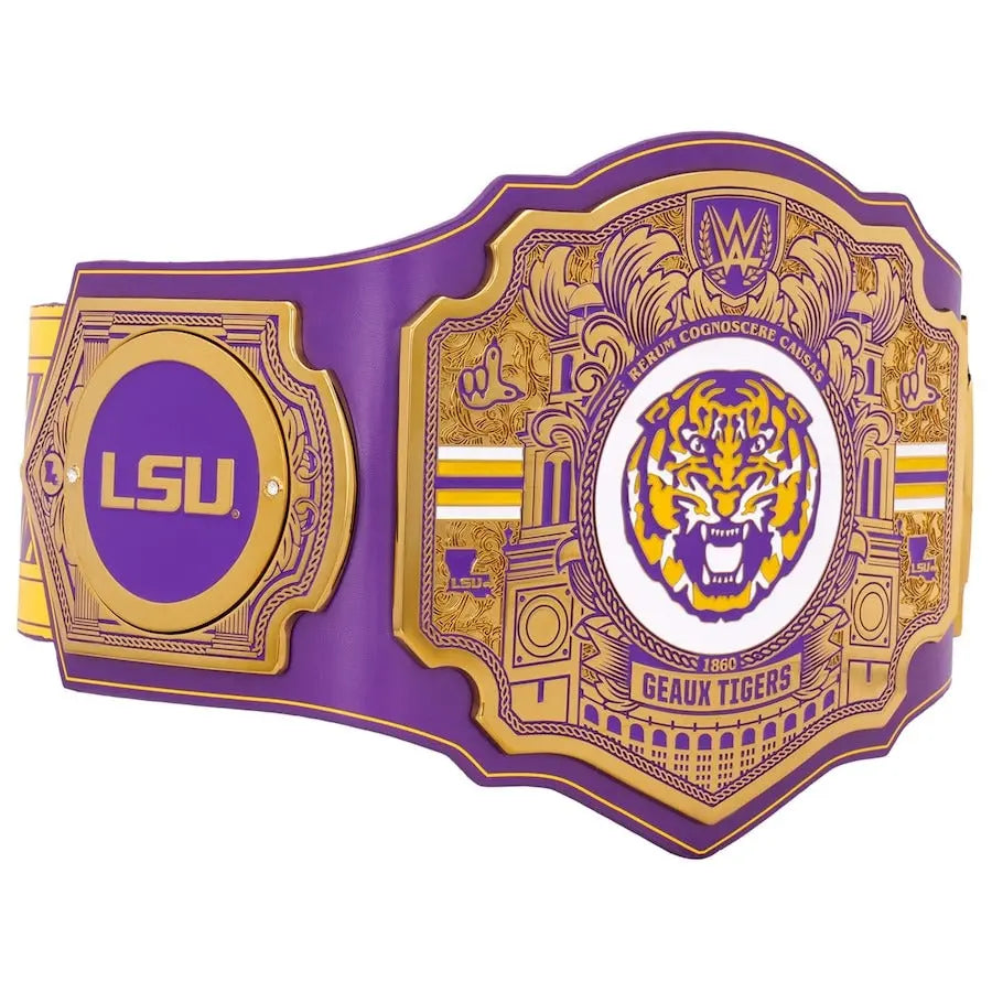 LSU Tigers WWE Legacy Title Belt Champions Forge
