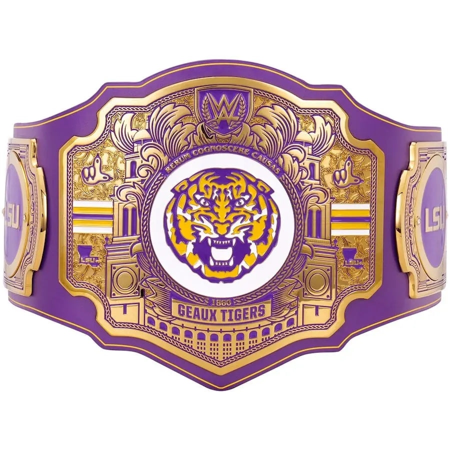 LSU Tigers WWE Legacy Title Belt Champions Forge