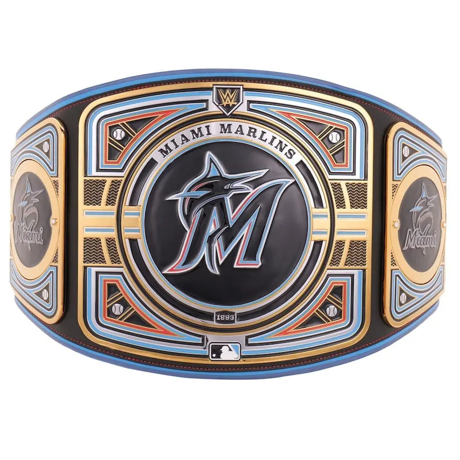 Miami Marlins WWE Legacy Title Belt Champions Forge