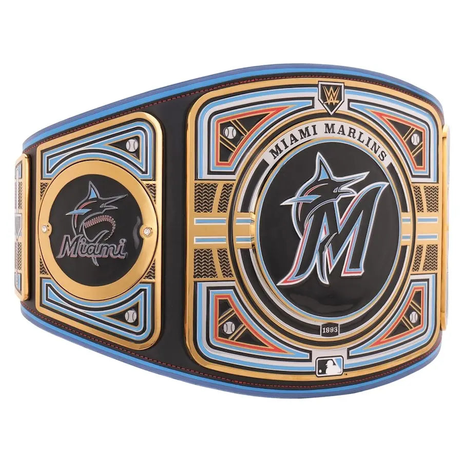 Miami Marlins WWE Legacy Title Belt Champions Forge