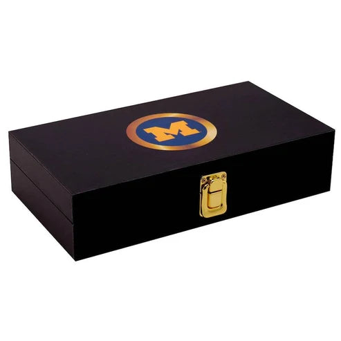 Michigan Wolverines Championship Replica Side Plate Box Set