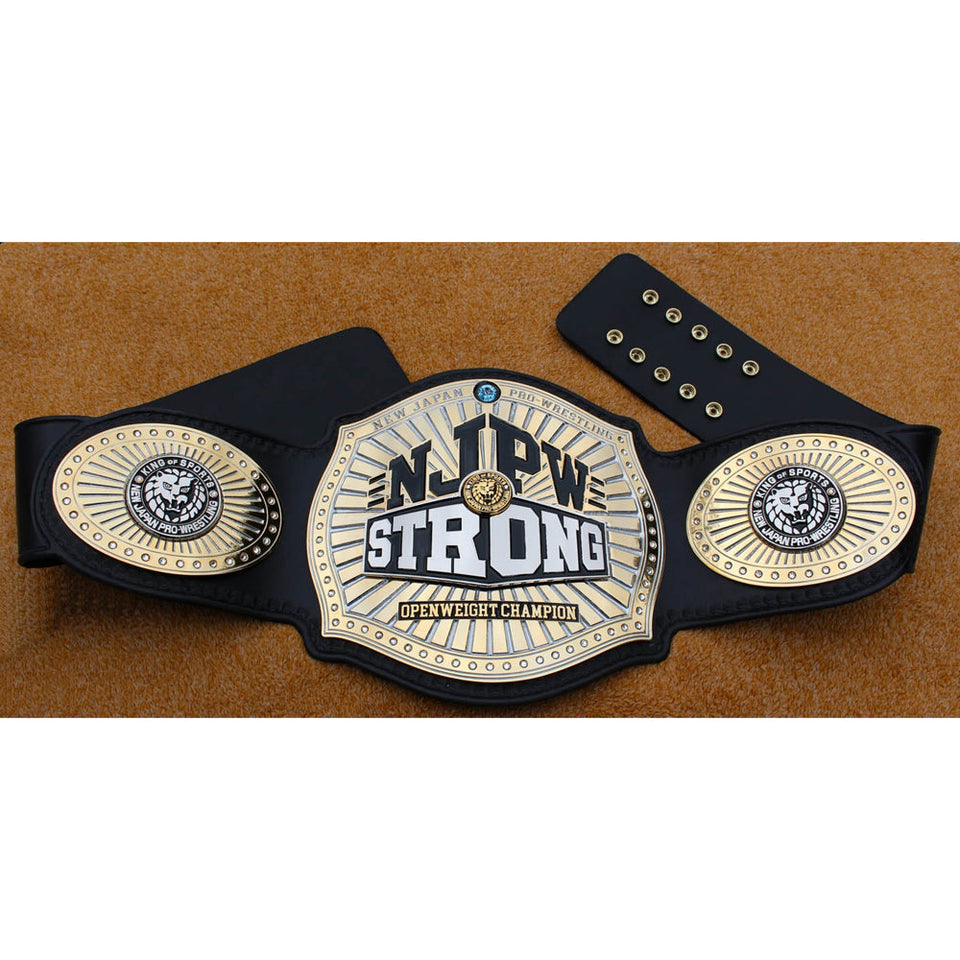 NJPW Strong Openweight Wrestling Championship Title Belt
