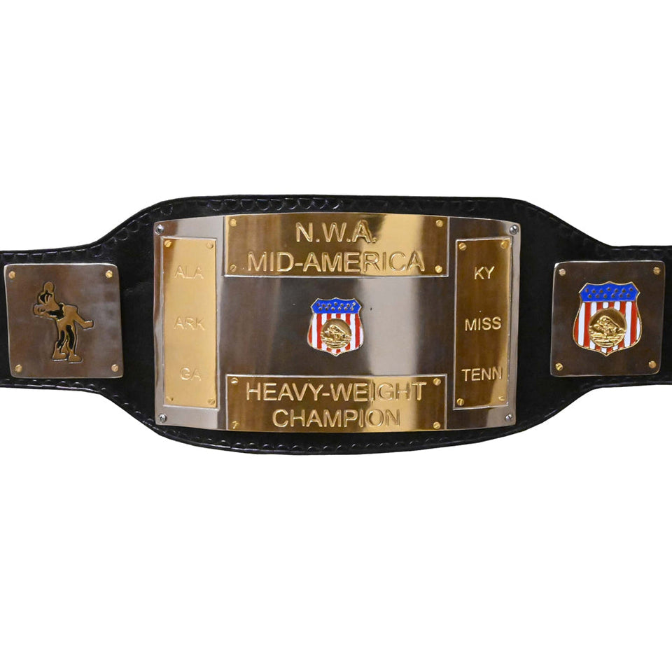 NWA Mid-America Championship Replica Belt by Champions Forge Belt