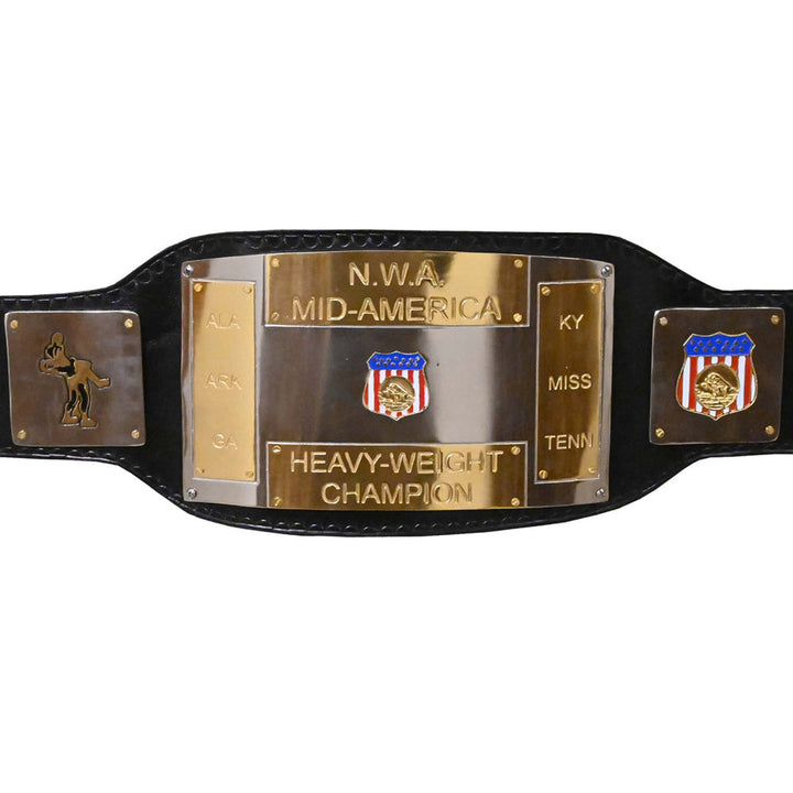 NWA Mid-America Championship Replica Belt by Champions Forge Belt