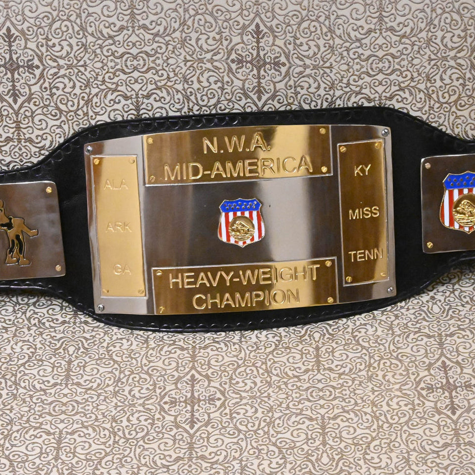 NWA Mid-America Championship Replica Belt by Champions Forge Belt