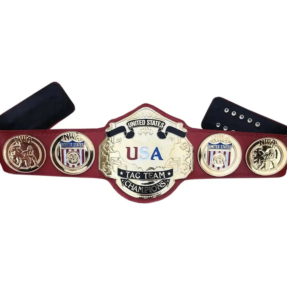 Nwa United States tag team replica belt by Champions Forge Belt