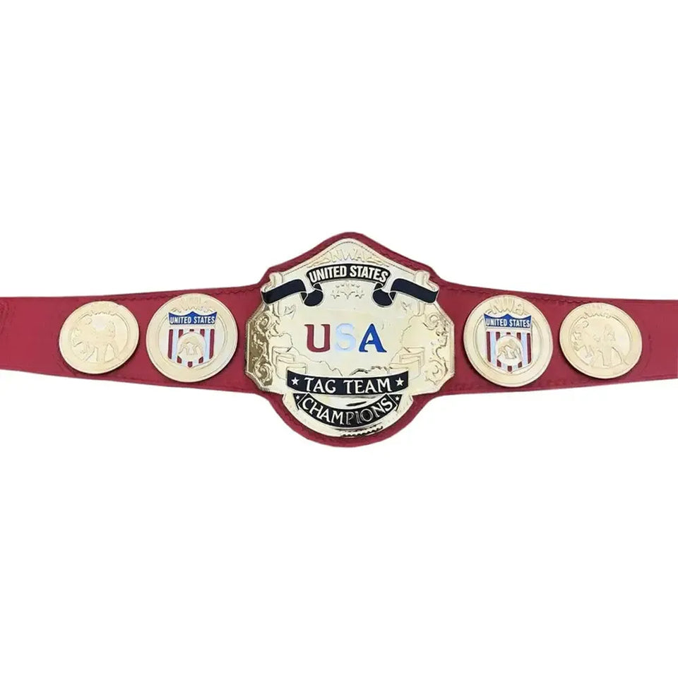 Nwa United States tag team replica belt by Champions Forge Belt