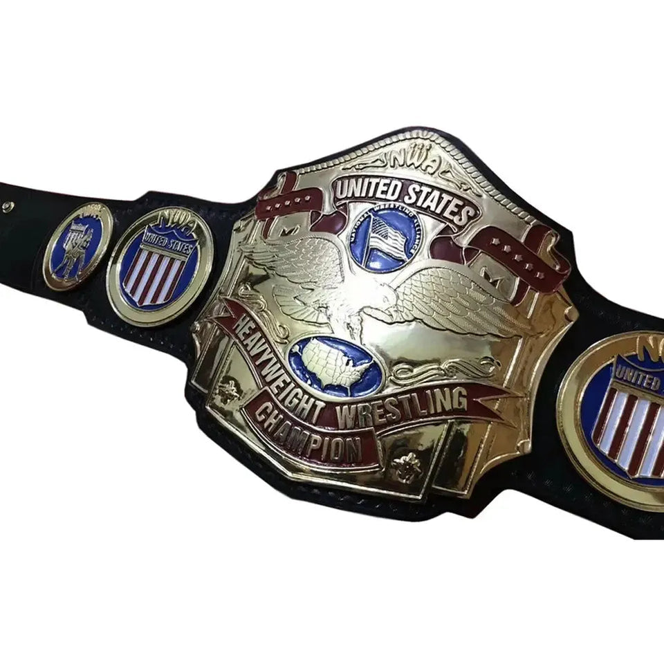 NWA United States Heavyweight Championship Belt – Classic Gold Collector Edition