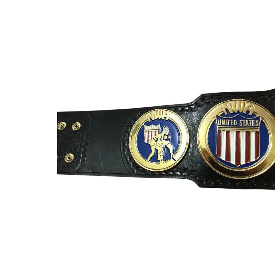 NWA United States Heavyweight Championship Belt – Classic Gold Collector Edition