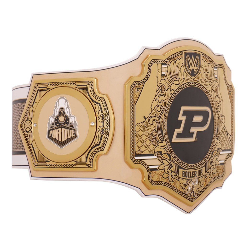Purdue Boilermakers WWE Legacy Title Belt Champions Forge