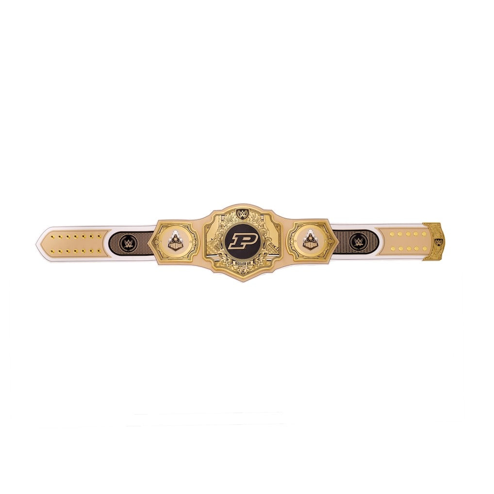 Purdue Boilermakers WWE Legacy Title Belt Champions Forge