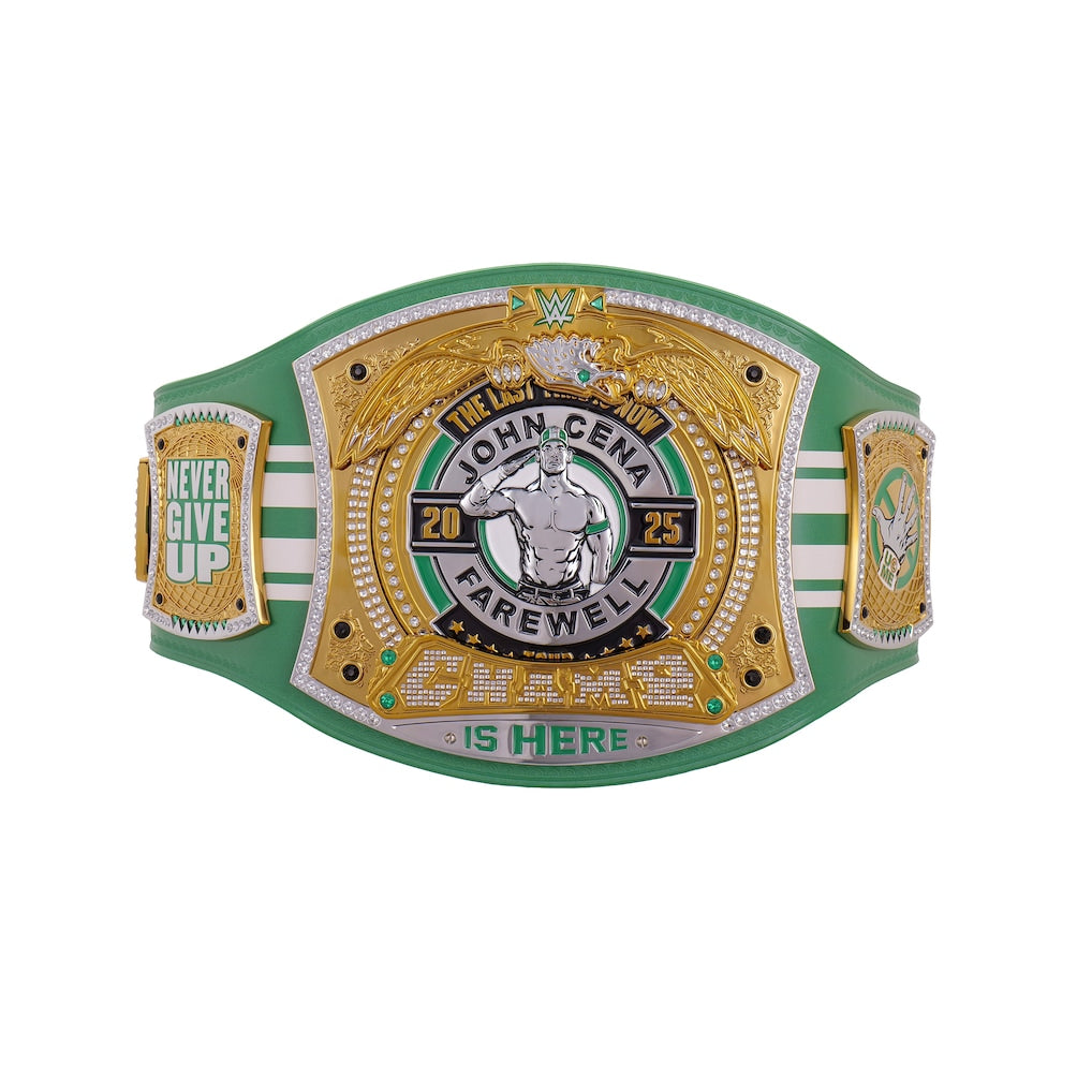 John Cena Farewell 2025 Championship Belt – Cenation Collector Replica