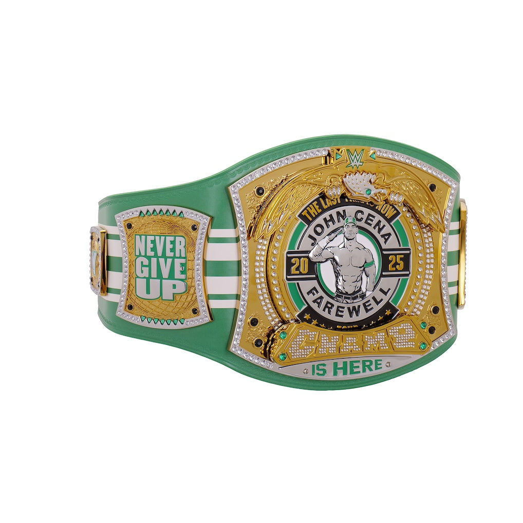 John Cena Farewell 2025 Championship Belt – Cenation Collector Replica