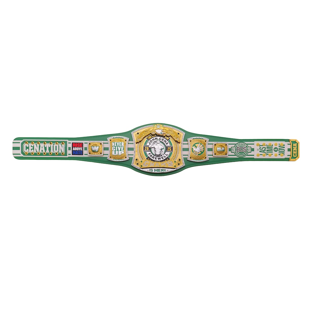 John Cena Farewell 2025 Championship Belt – Cenation Collector Replica