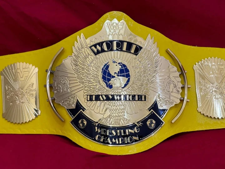 Hulk Hogan Winged Eagle World Heavyweight Championship Title Belt