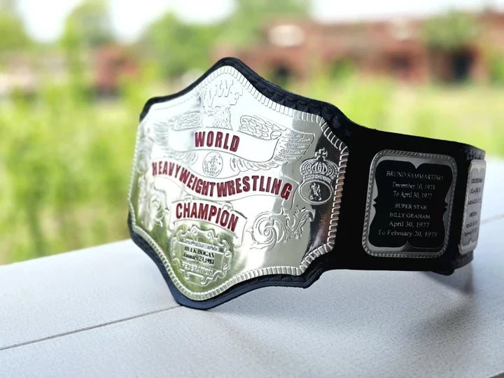 Hogan 84 Championship Belt Nickel Plated...!!!