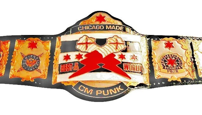 CM Punk Custom Wrestling Championship Belt