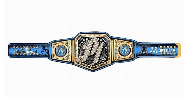 Phenomenal P1 Custom Signature Series Wrestling Championship Belt