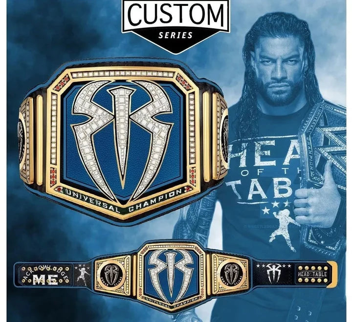 Roman Reigns Custom Signature Series Wrestling Championship Belt Replica
