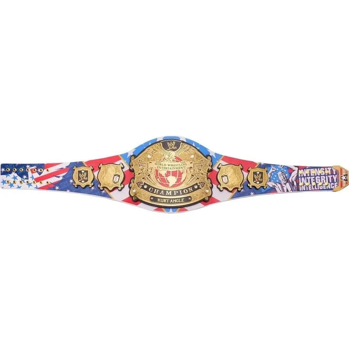 Kurt Angle Signature Series Wrestling Championship Replica Title Belt