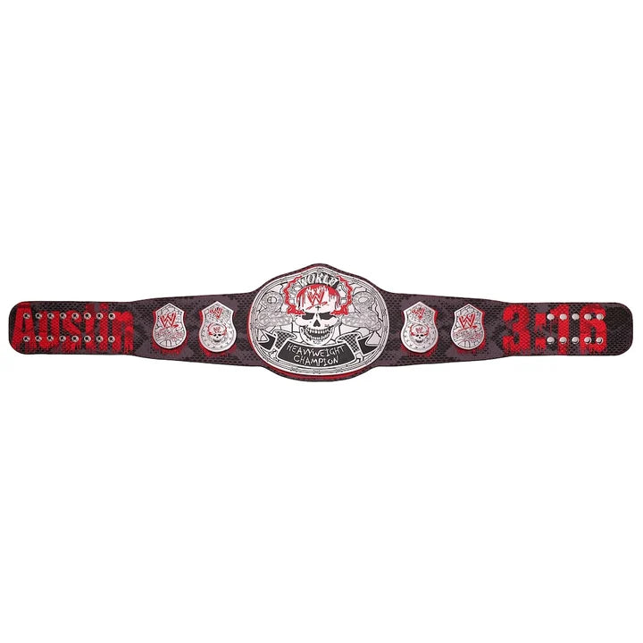 Stone Cold Steve Austin Blood From A Stone Signature Series Title Belt