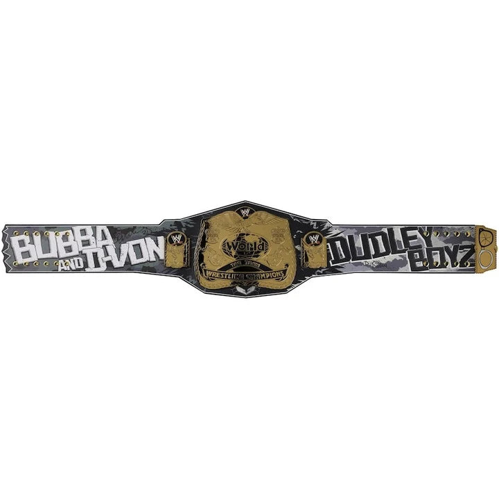 The Dudley Boyz WWE Autographed Dudley Boyz Signature Series World Tag Team Championship Replica Title Belt