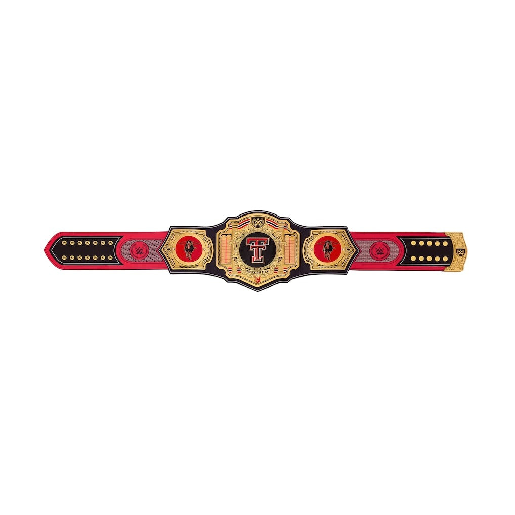 Texas Tech Red Raiders WWE Legacy Title Belt Champions Forge